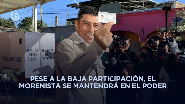 Irregularidades y baja participación marcan ratificación de mandato del gobernador de Oaxaca