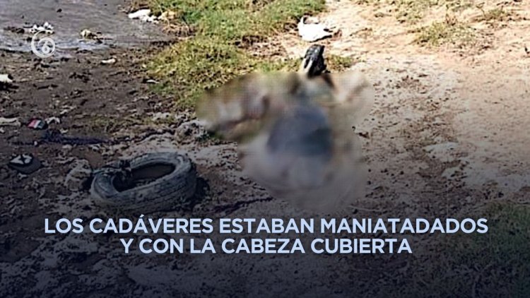 Encuentran dos cuerpos con signos de tortura en baldío de Chalco