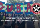 Jóvenes de México condenan cerco de EEUU hacia Cuba