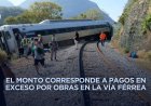 Encuentran posible desvío de recursos en tramo del Tren Interoceánico donde hubo descarrilamiento