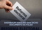 Filtran supuesto borrador de reforma electoral con cambios al INE y al Congreso