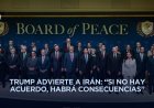 Consejo de Paz termina con amenaza de Trump hacia Irán