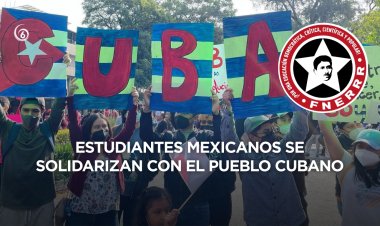 Jóvenes de México condenan cerco de EEUU hacia Cuba