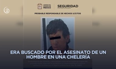 Detienen a sujeto relacionado con homicidio en Chimalhuacán