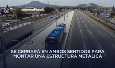 Anuncian nuevo cierre en la México-Puebla por obras del Trolebús
