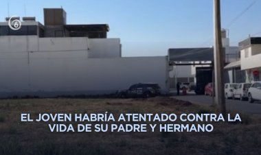 Menor se entrega a la policía tras crimen familiar en Cacalomacán