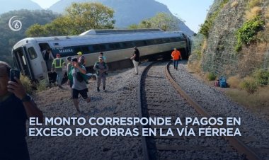 Encuentran posible desvío de recursos en tramo del Tren Interoceánico donde hubo descarrilamiento