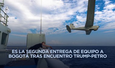 EEUU entrega a Colombia drones y equipos de comunicación militar