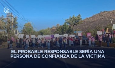 Protestan para pedir reclasificar a feminicidio muerte de Renata Palmer en Atizapán de Zaragoza