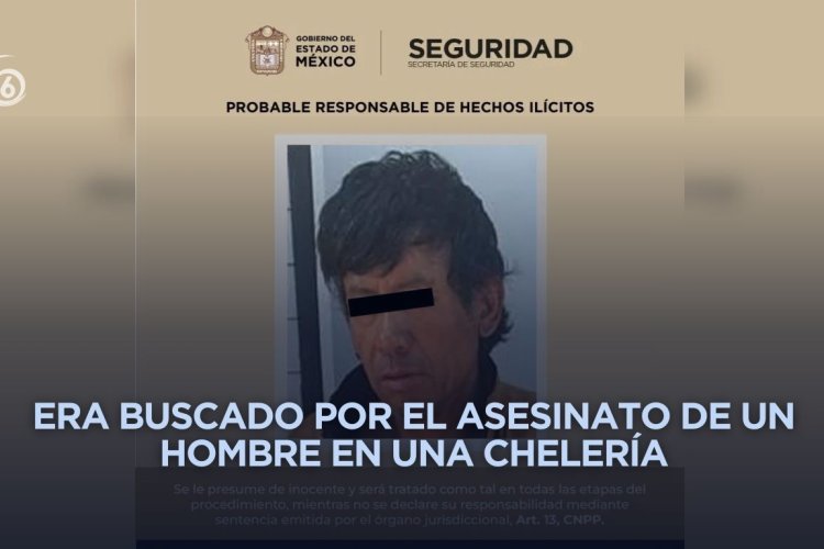 Detienen a sujeto relacionado con homicidio en Chimalhuacán