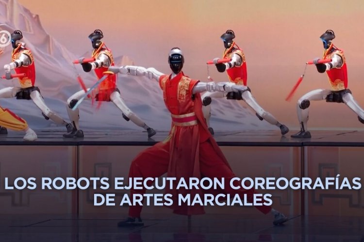 China celebra Año Nuevo Lunar mostrando avanzados robots humanoides