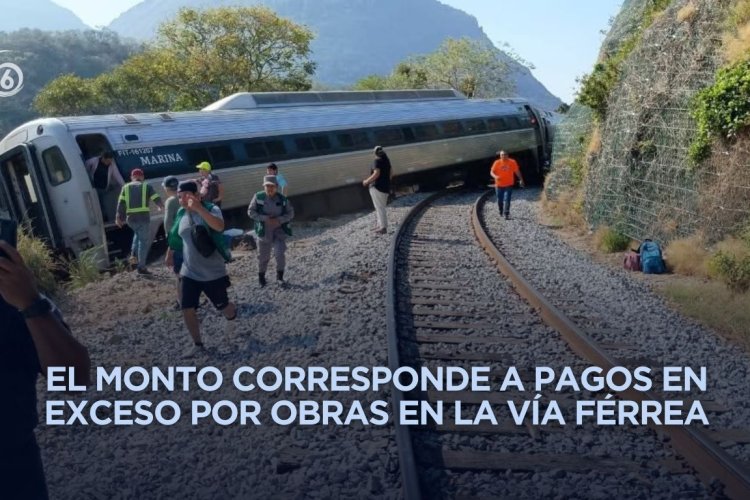 Encuentran posible desvío de recursos en tramo del Tren Interoceánico donde hubo descarrilamiento