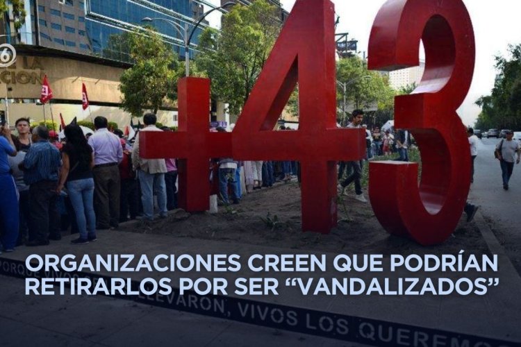 Colectivos alertan posible retiro de antimonumentos ante proximidad del Mundial