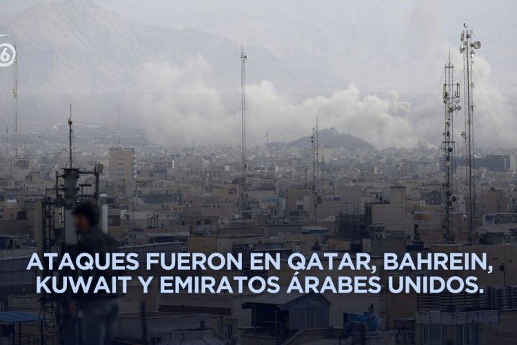 Irán ataca bases militares estadounidenses en Medio Oriente