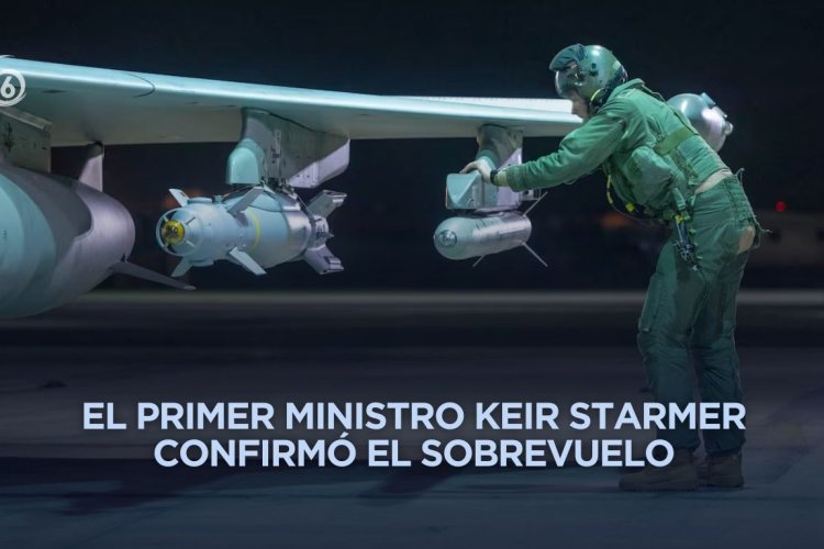 Fuerza Aérea británica sobrevuela región de ataque de EEUU e Israel contra Irán