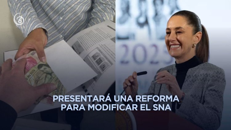 Sheinbaum admite fallas en el Sistema Nacional Anticorrupción
