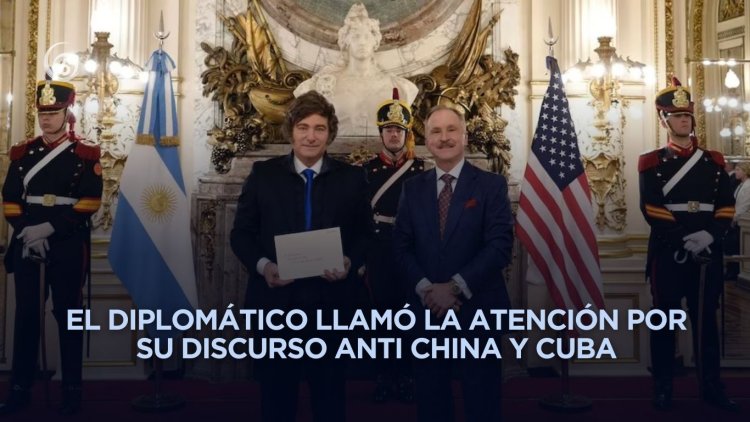 Asume Peter Lamelas como nuevo embajador de EEUU en Argentina