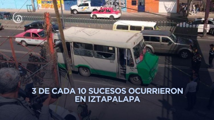 Iztapalapa y Xochimilco, alcaldías con más delitos dentro del transporte público