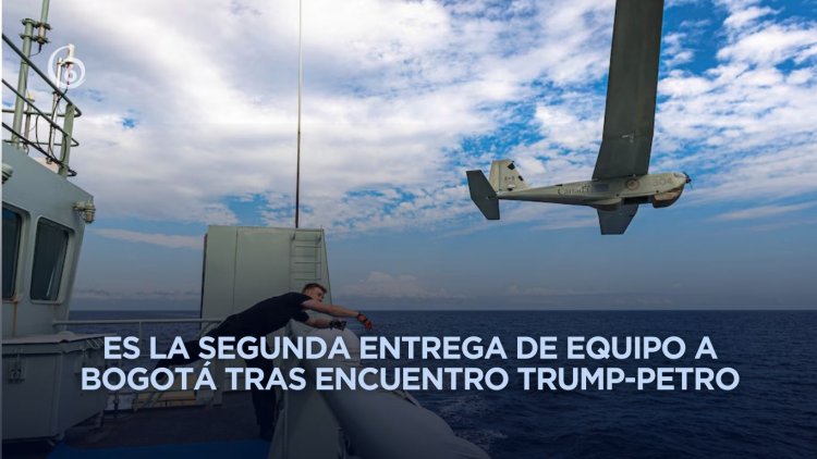 EEUU entrega a Colombia drones y equipos de comunicación militar