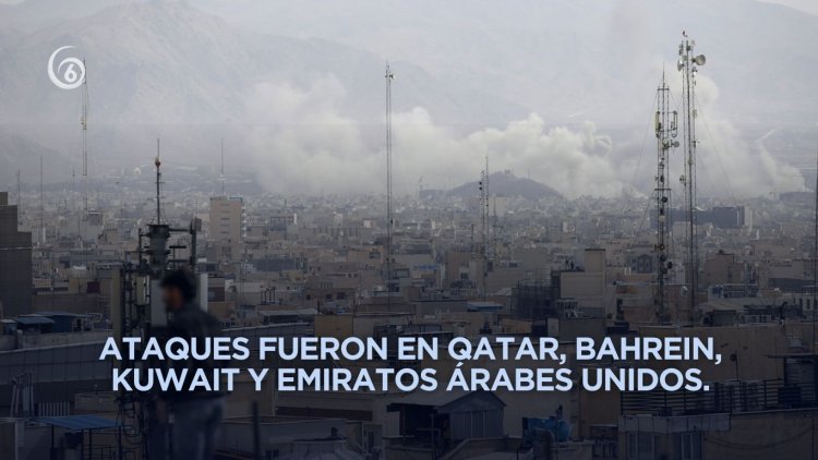 Irán ataca bases militares estadounidenses en Medio Oriente