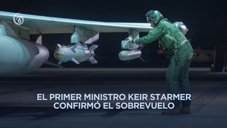 Fuerza Aérea británica sobrevuela región de ataque de EEUU e Israel contra Irán