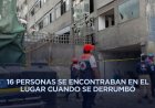 Colapso de edificio en San Antonio Abad deja trabajadores atrapados