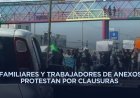 Bloqueo en la Texcoco-Lechería colapsa vialidades en Ecatepec