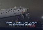 Choque de avión en Nueva York deja dos muertos y provoca suspensión de operaciones