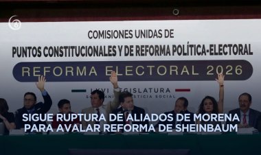 PRI y PAN se suman a PT y Verde contra reforma electoral de la 4T