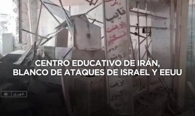 Otra escuela, nuevo blanco de ataque de Estados Unidos e Israel en Irán