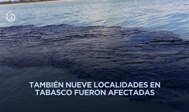 Avanza derrame de hidrocarburo en playas de Veracruz, van 42 localidades afectadas