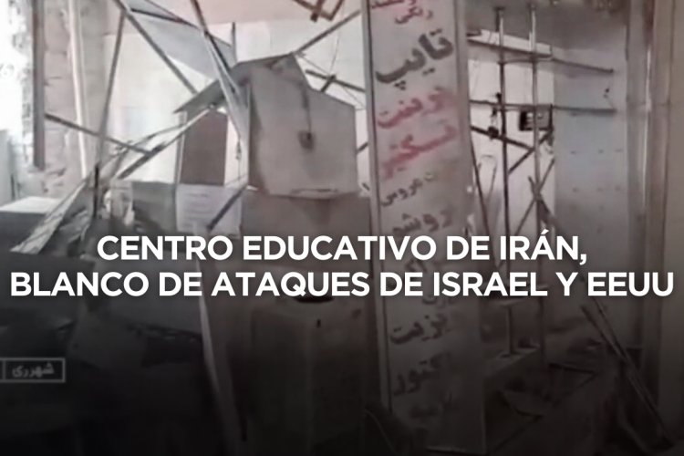 Otra escuela, nuevo blanco de ataque de Estados Unidos e Israel en Irán