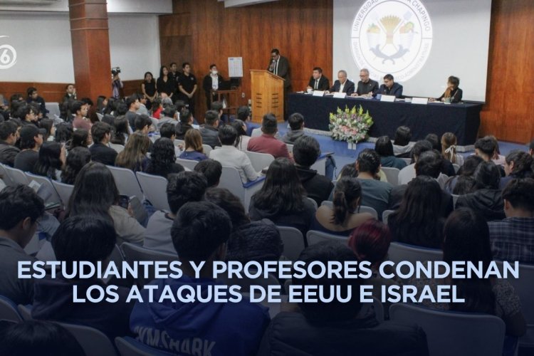 Chapingo respalda defensa de Irán