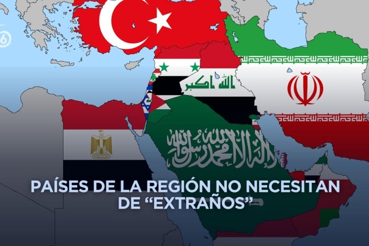 Presidente de Irán propone crear una estructura de seguridad para Oriente Medio