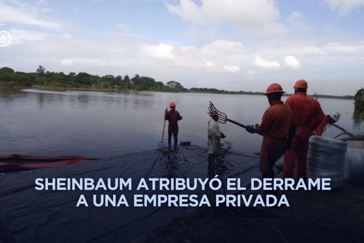 Autoridades confirman derrame de petróleo en playas de Veracruz y Tabasco