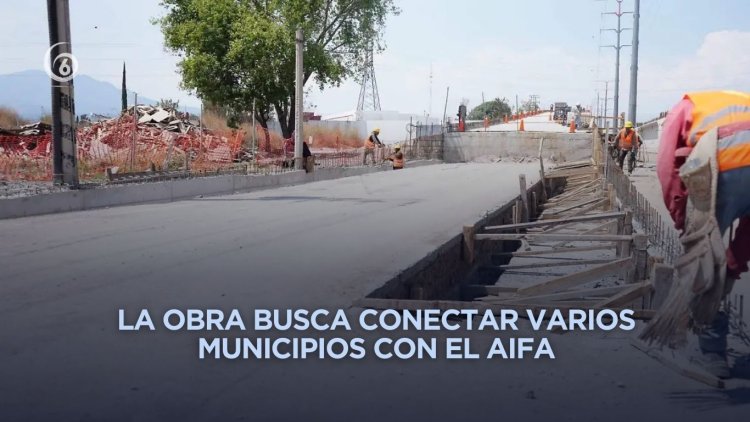 Tras diez años retoman construcción del puente “La Mexiquense” en Tecámac