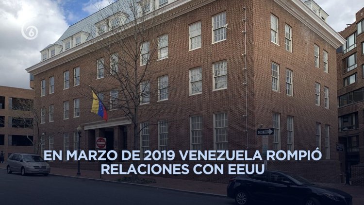 Reabren embajada de Venezuela en EEUU tras siete años de cierre