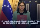 EEUU levanta sanciones contra presidenta encargada de Venezuela