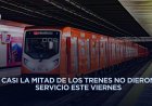 Reduce operaciones el Metro CDMX por protesta sindical; opera al 58% de su capacidad
