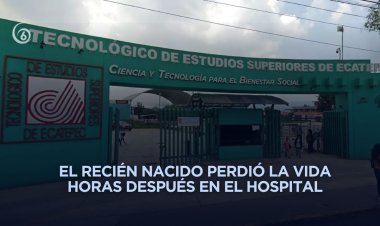 Encuentran bebé abandonado al interior del Tecnológico de Ecatepec