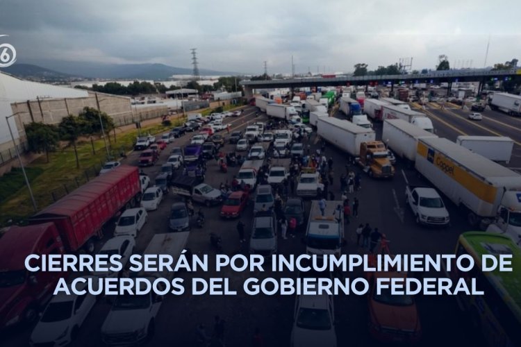 Megabloqueo de transportistas: cerrarán estás carreteras el 6 de abril