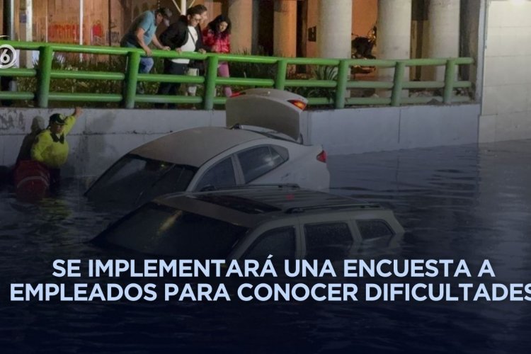 Buscan que empresas flexibilicen trabajo ante temporada de lluvias en CDMX