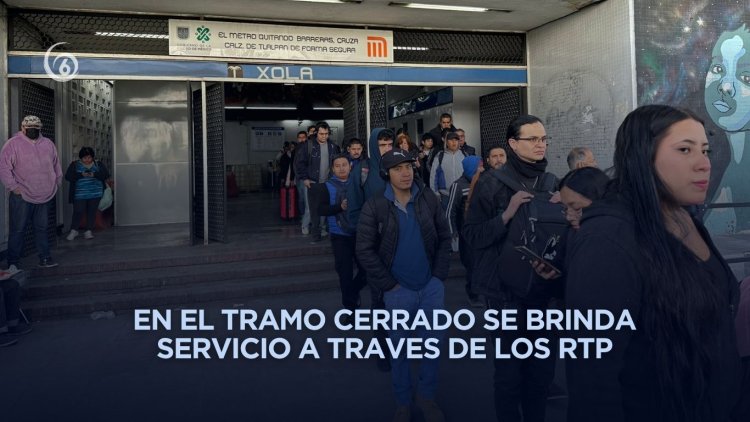 Jueves Santo de caos por corte de servicio en Línea 2 del Metro