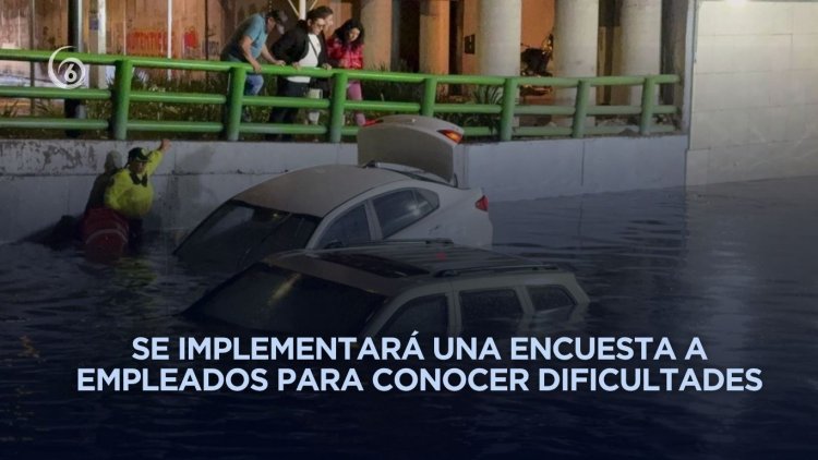 Buscan que empresas flexibilicen trabajo ante temporada de lluvias en CDMX