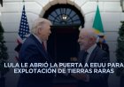 Cuba, aranceles y combate a las drogas, temas del encuentro Lula-Trump