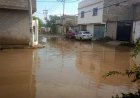 Aguas negras invaden domicilios en colonia de Texcoco