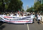 Transportistas y agricultores marchan en México para exigir seguridad en carreteras