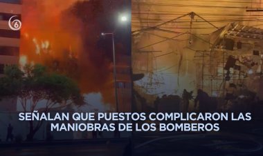 Comerciantes afectados por incendio en Venustiano Carranza denuncian anomalías