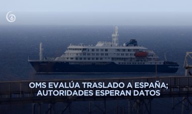 Crucero con brote de hantavirus permanece varado sin puerto para atracar