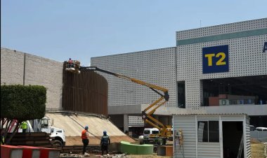 A un mes del Mundial, el AICM sigue entre obras y remodelaciones inconclusas